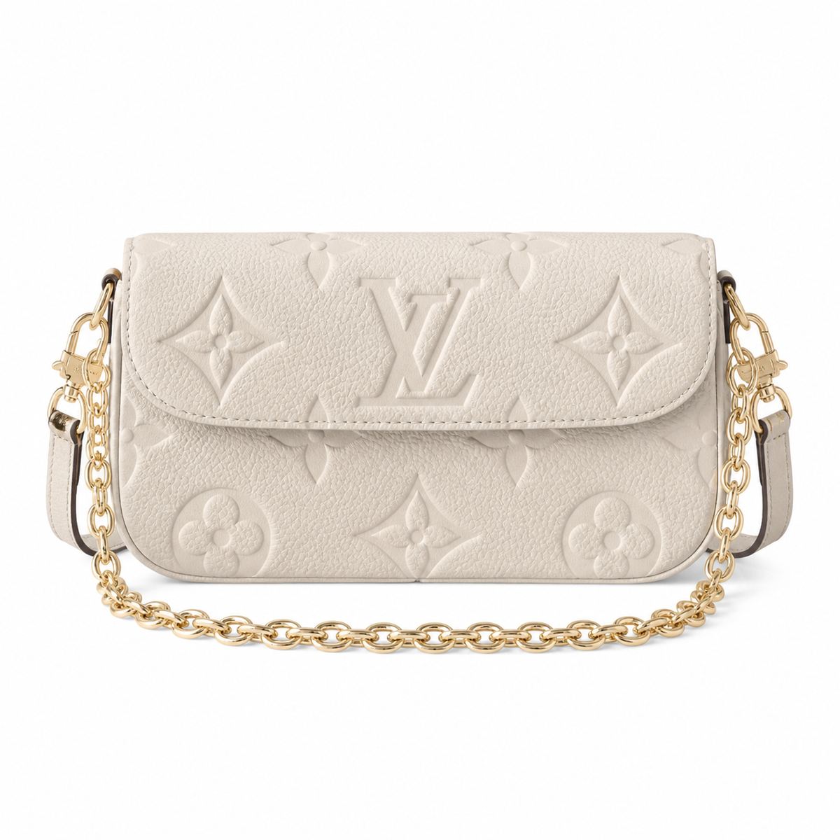 Louis Vuitton Pochette Félicie — Crème Ivoire Monogram Empreinte