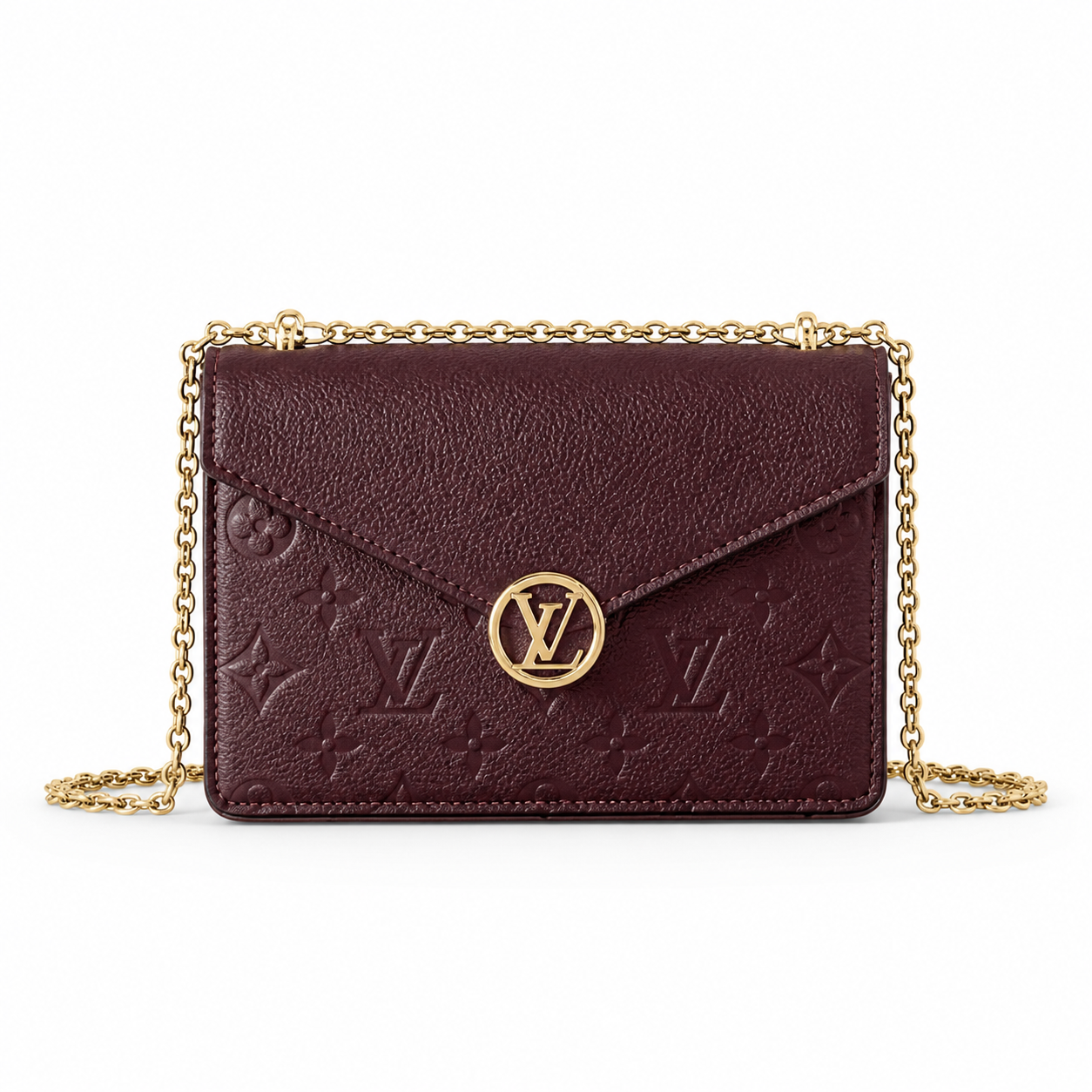 Louis Vuitton Monogram Heritage Flat Crossbody Bag