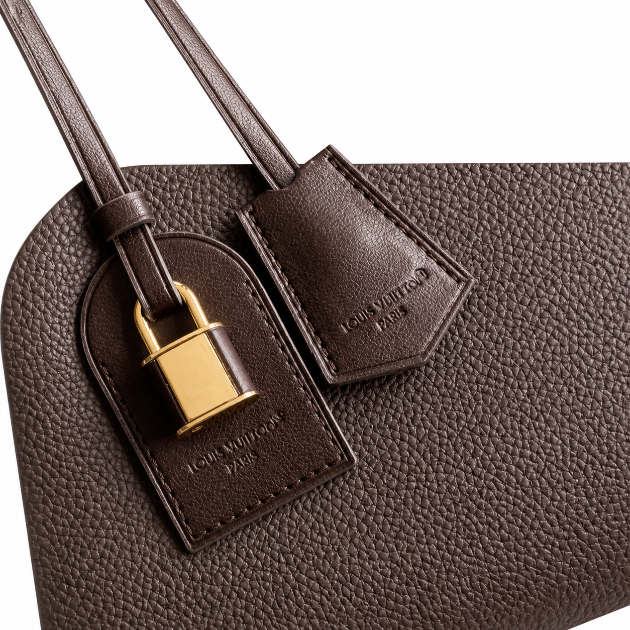 Louis Vuitton Capucines MM — Taurillon Leather in Marron Glacé with Gold LV Lock