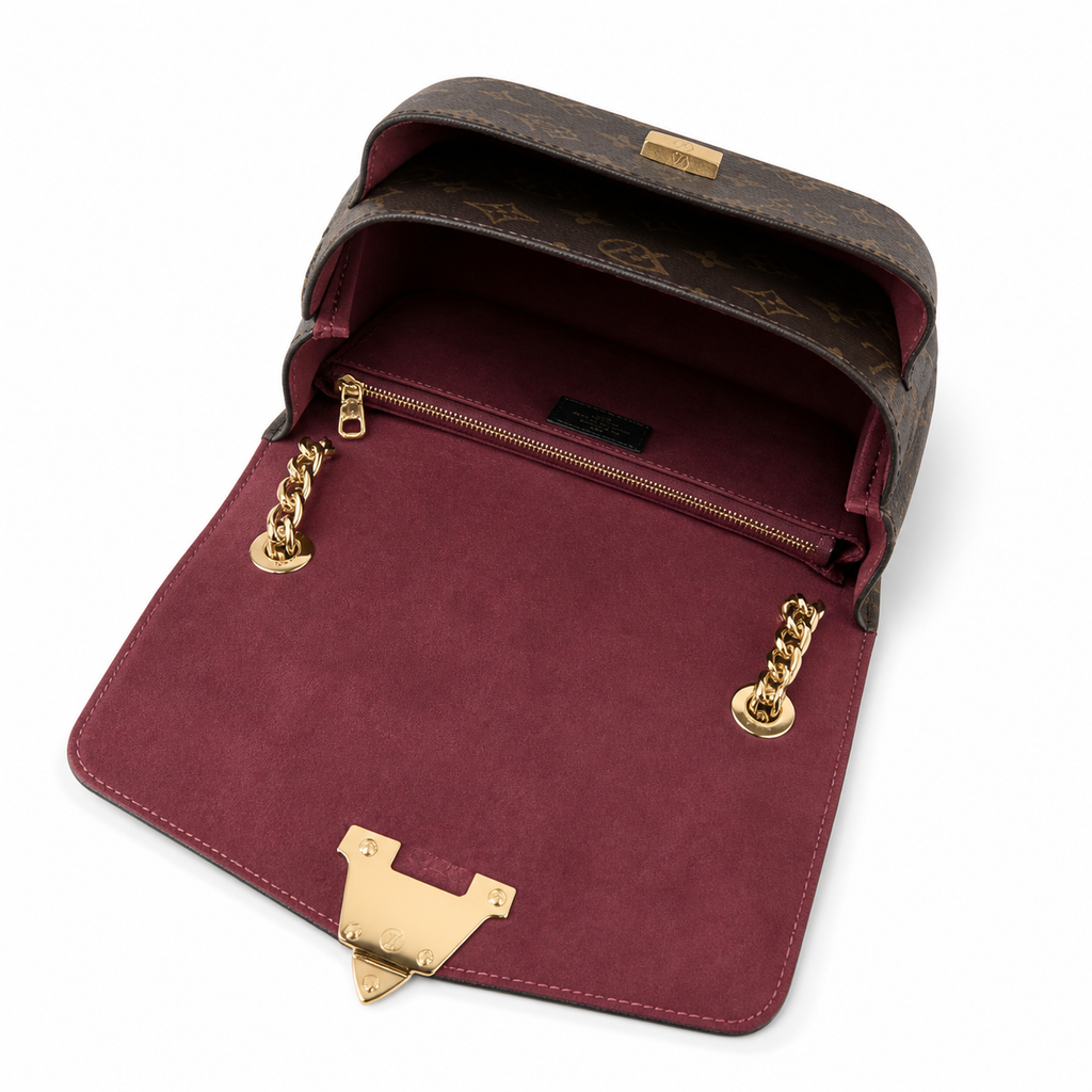 Louis Vuitton Vanity Case PM — Monogram Canvas with Black Leather Trim