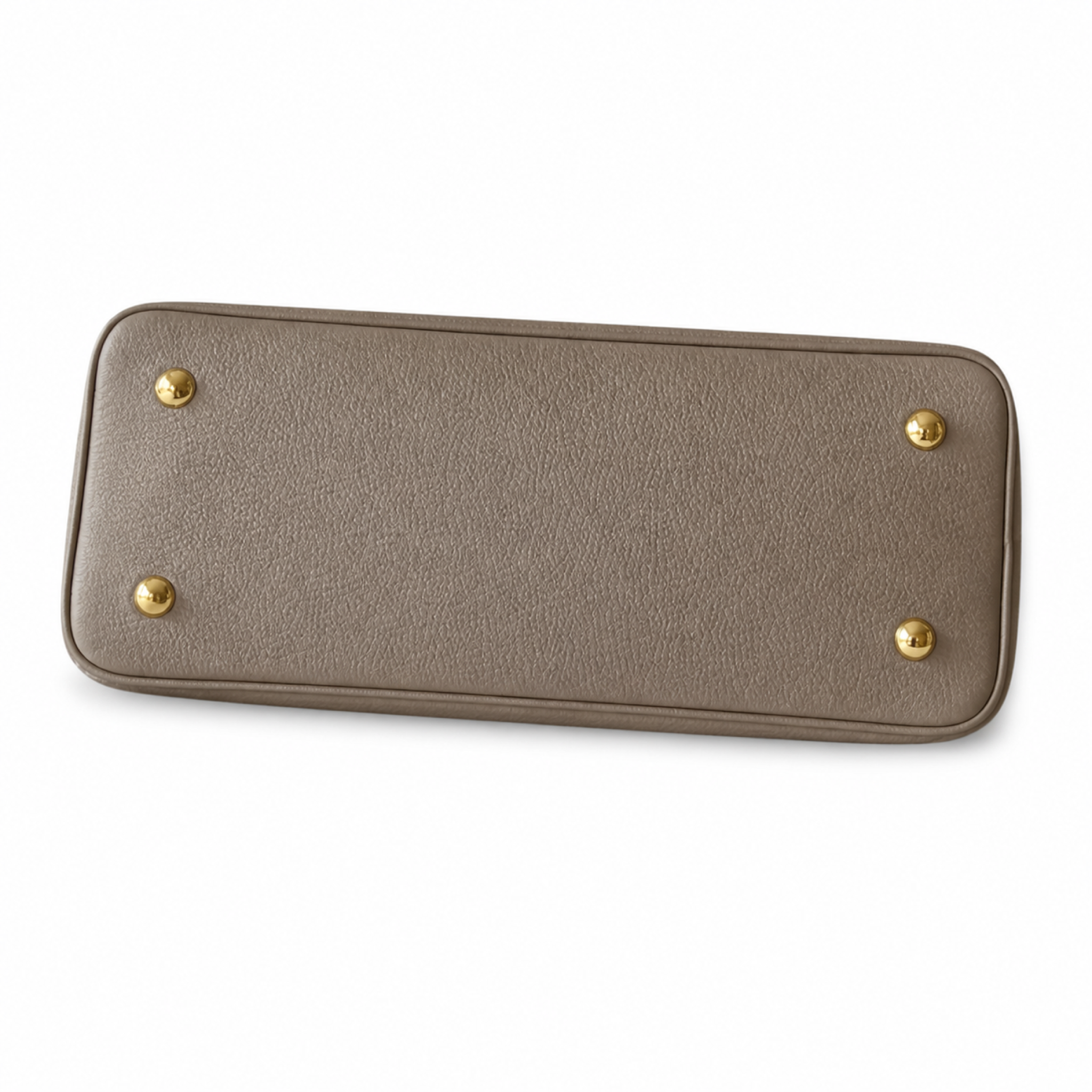 Louis Vuitton Capucines MM — Taurillon Leather in Tourterelle with Gold LV Lock