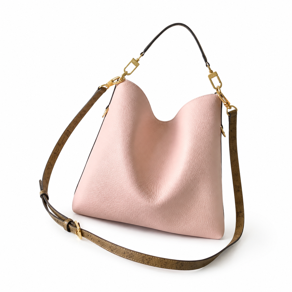 Louis Vuitton Loop Hobo — Monogram Empreinte Leather in Rose Poudre
