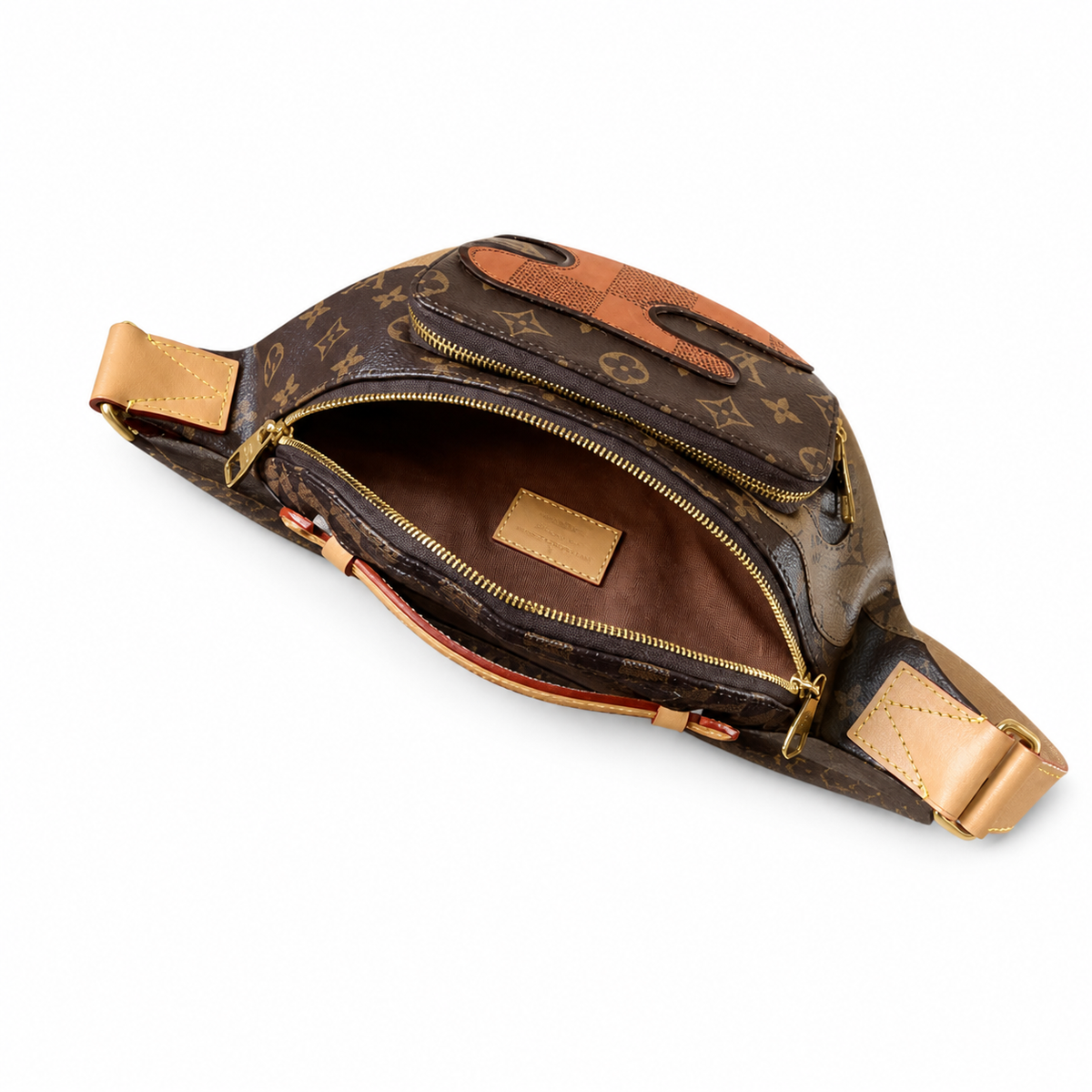 Louis Vuitton Monogram Baguette Crossbody in Heritage Canvas