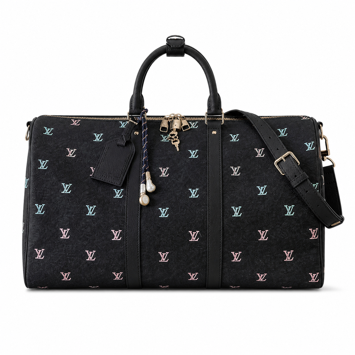 Louis Vuitton Monogram Tall Travel Carryall