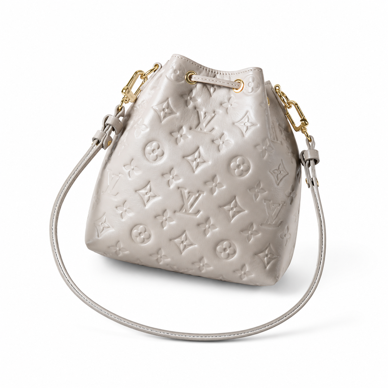 Louis Vuitton Monogram Mini Drawstring Bucket Bag