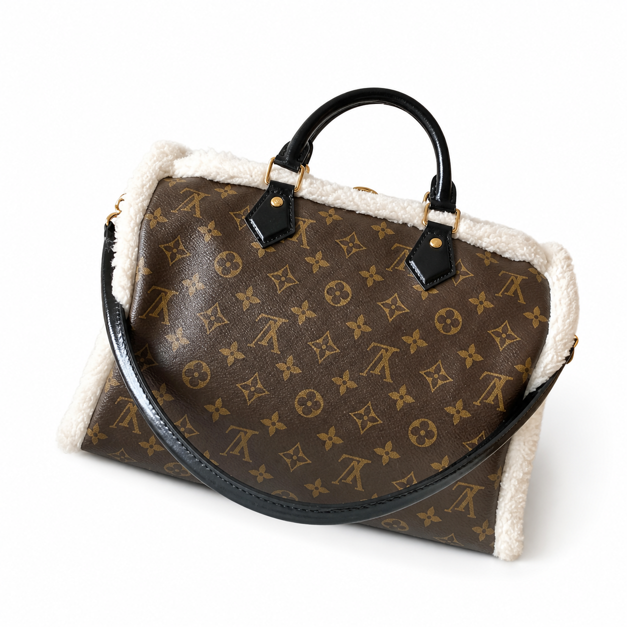 Louis Vuitton Monogram Tall Crossbody Bag in Heritage Canvas