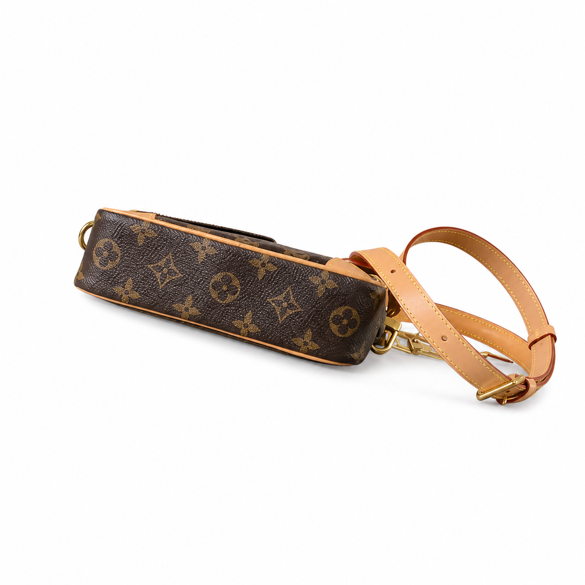 Louis Vuitton Monogram Slim Crossbody Bag in Heritage Canvas