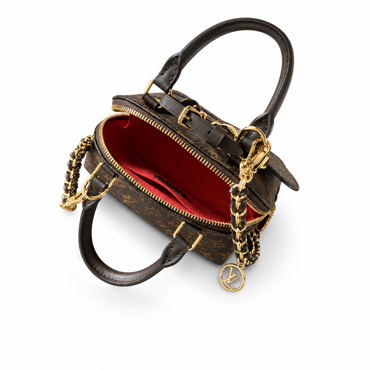 Louis Vuitton Damier Ebène Compact Horizontal Crossbody