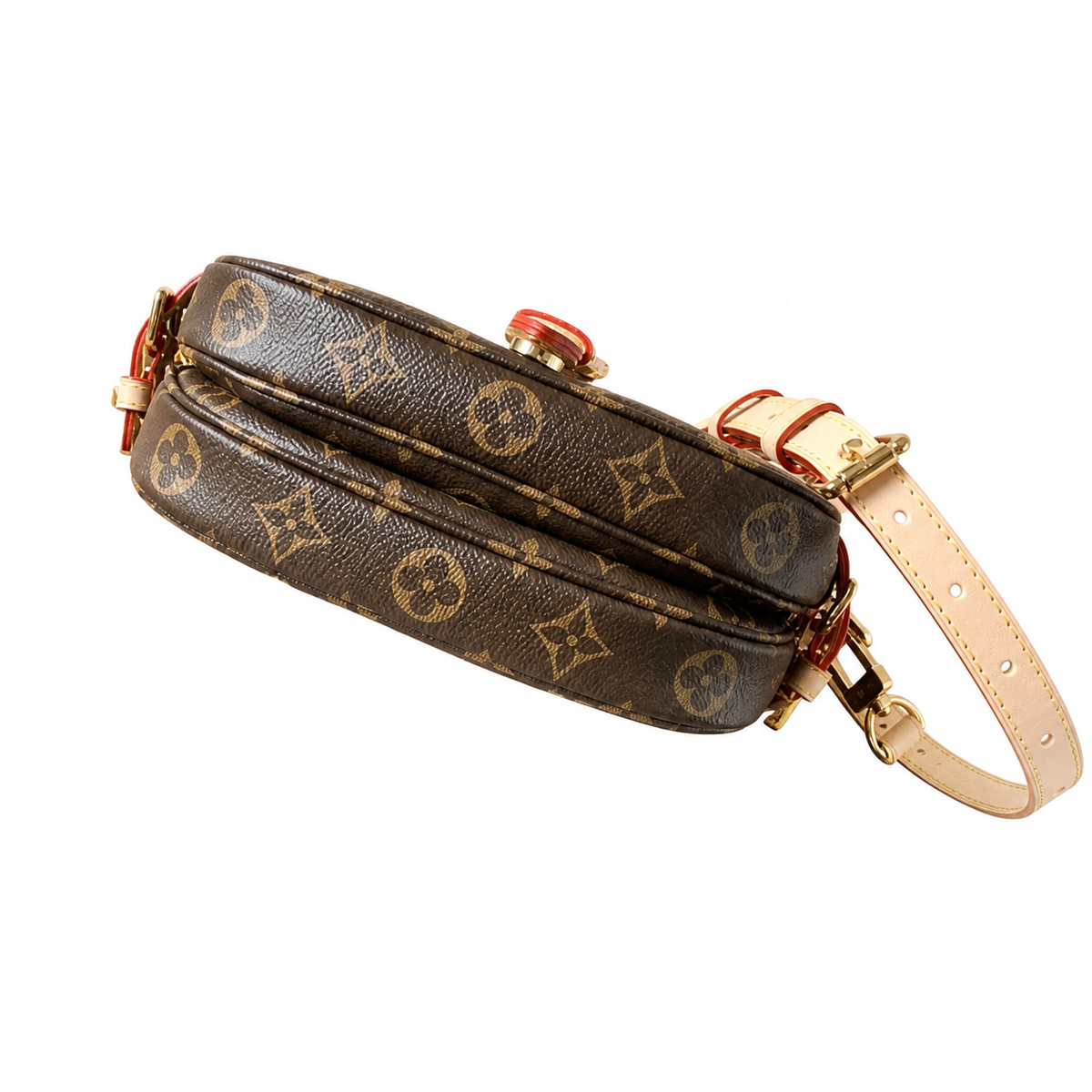 Louis Vuitton Tambourin BB Crossbody Bag — Monogram Canvas & Vachetta