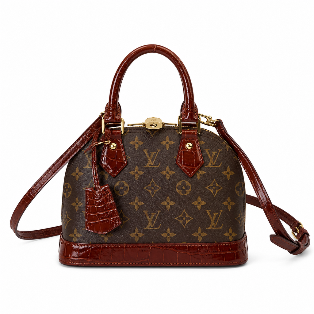 Louis Vuitton Monogram Tall Hobo Bag