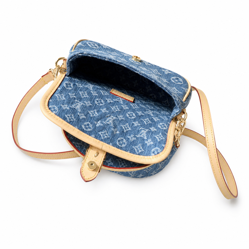 Louis Vuitton Monogram Slim Flap Crossbody Bag