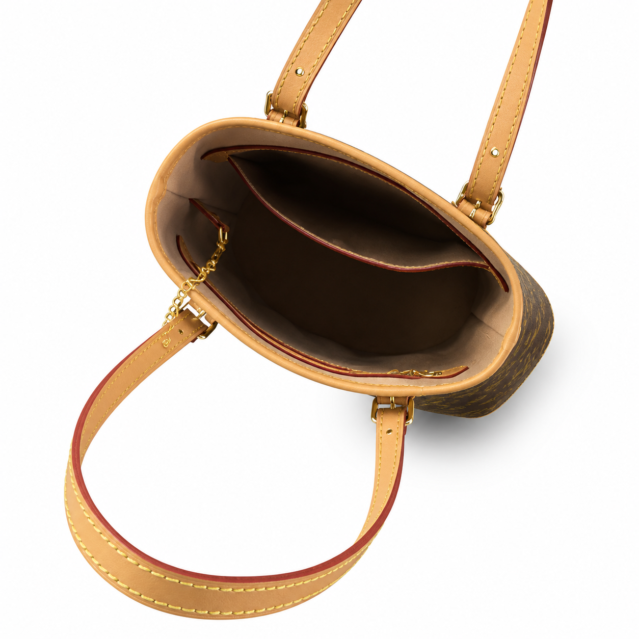 Louis Vuitton Bucket Bag — Monogram Canvas with Pochette