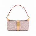 Louis Vuitton Papillon BB — Monogram Shine in Rose Poudre with Vachetta Leather Trim
