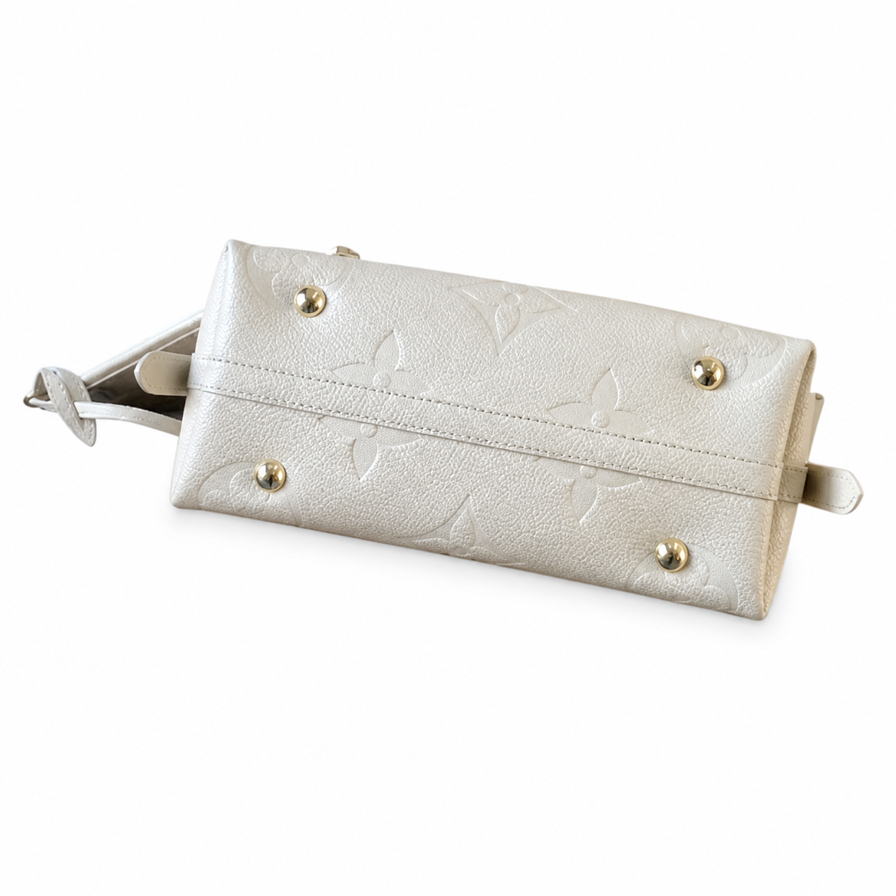Louis Vuitton CarryAll PM — Giant Monogram Empreinte in Crème