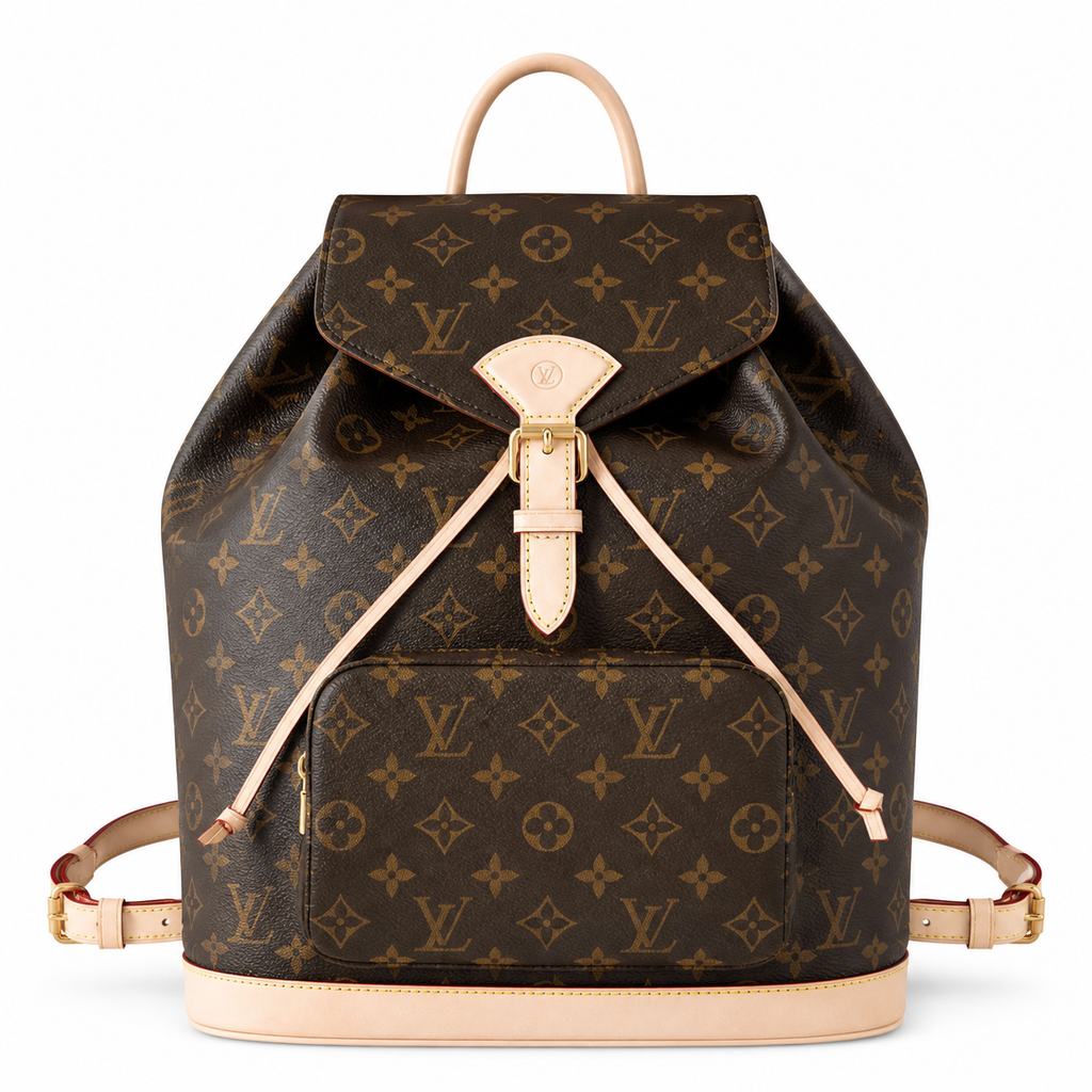 Louis Vuitton Montsouris GM — Monogram Canvas & Vachetta
