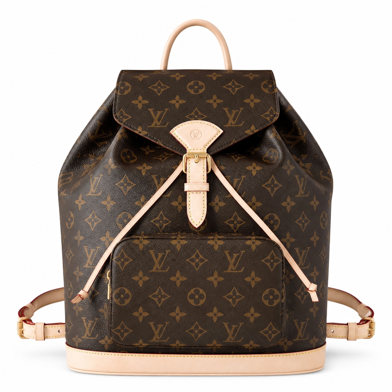 Louis Vuitton Montsouris GM — Monogram Canvas & Vachetta