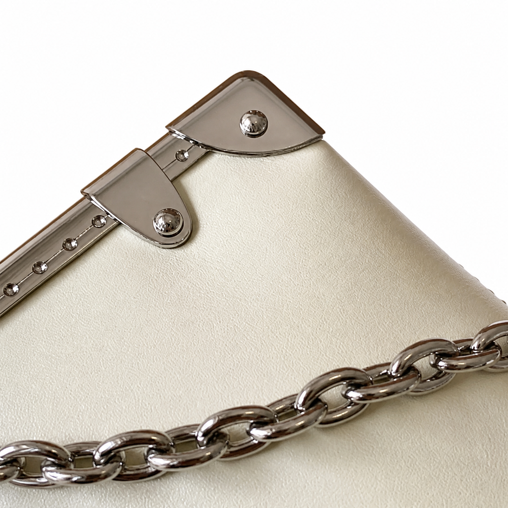 Louis Vuitton Damier Ebène Dauphine Chain Wallet