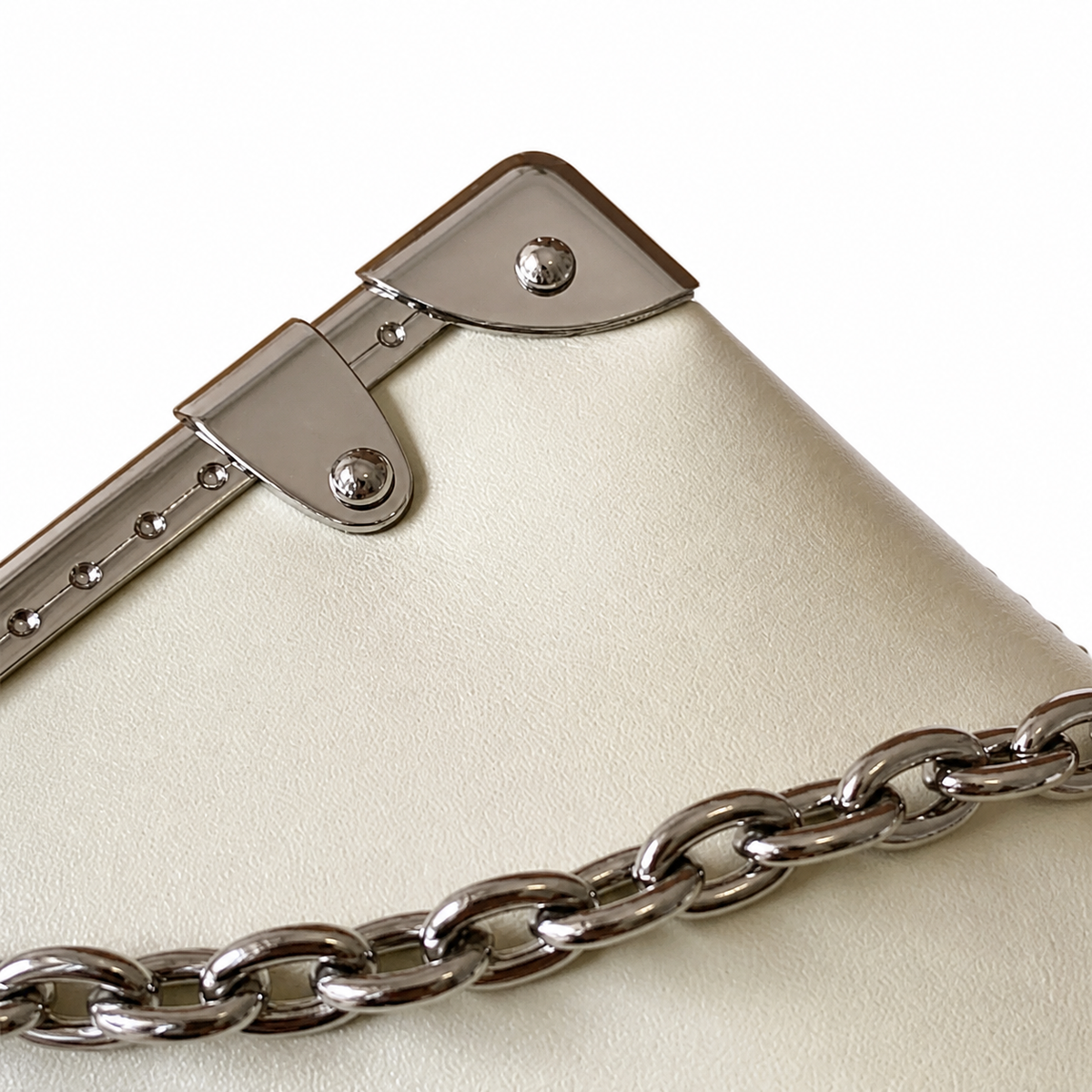 Louis Vuitton Damier Ebène Dauphine Chain Wallet