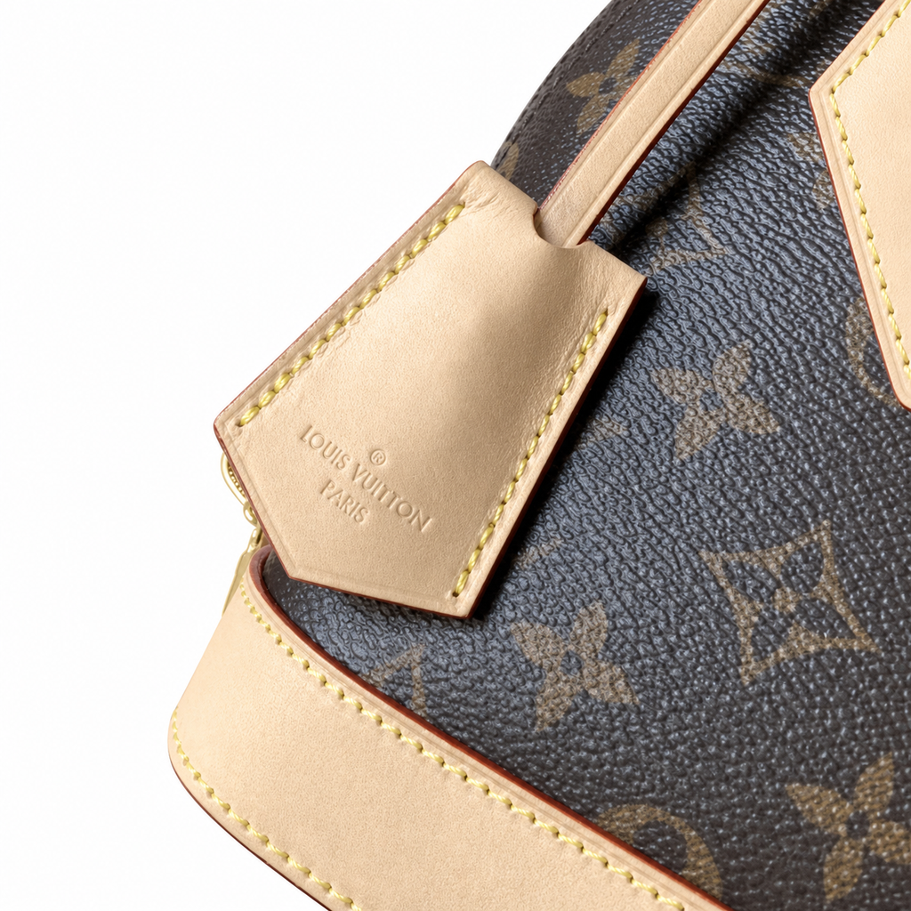 Louis Vuitton Alma BB — Monogram Canvas, Vachetta Handles & Gold Zipper
