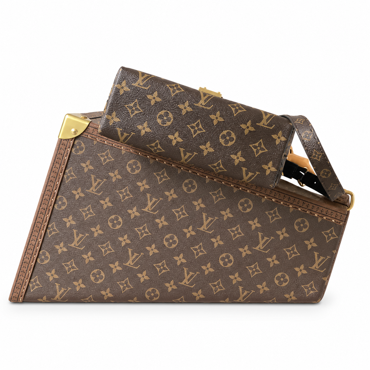 Louis Vuitton Monogram Héritage Compact Structured Tote