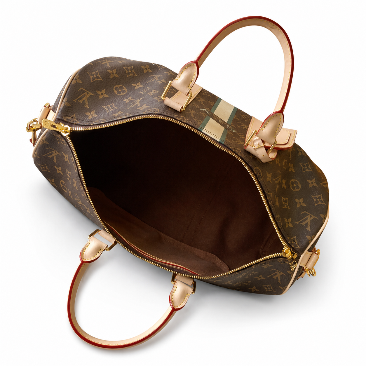 Louis Vuitton Damier Ebène Keepall Crossbody
