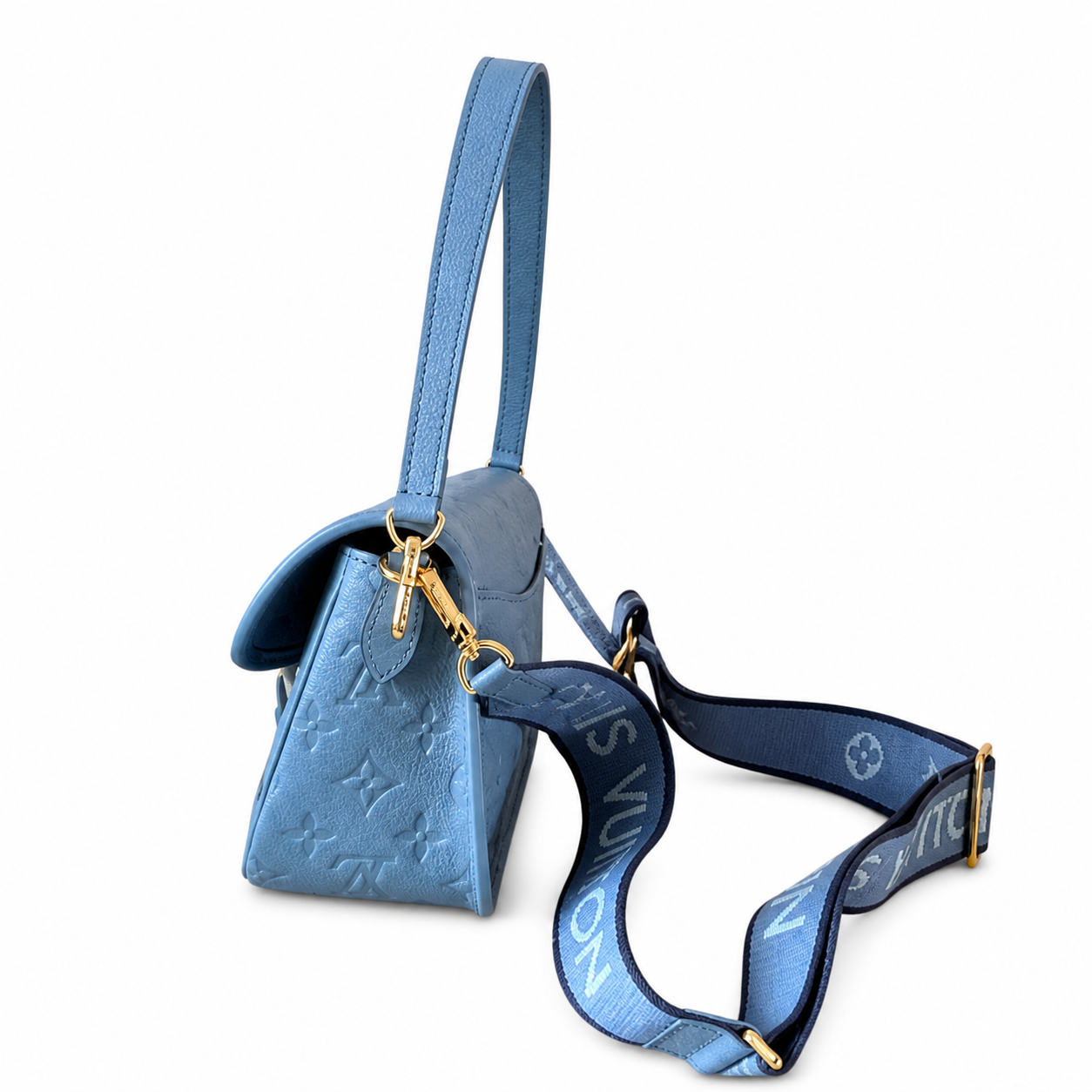 Louis Vuitton Monogram Mid-Size Crossbody Shoulder Bag
