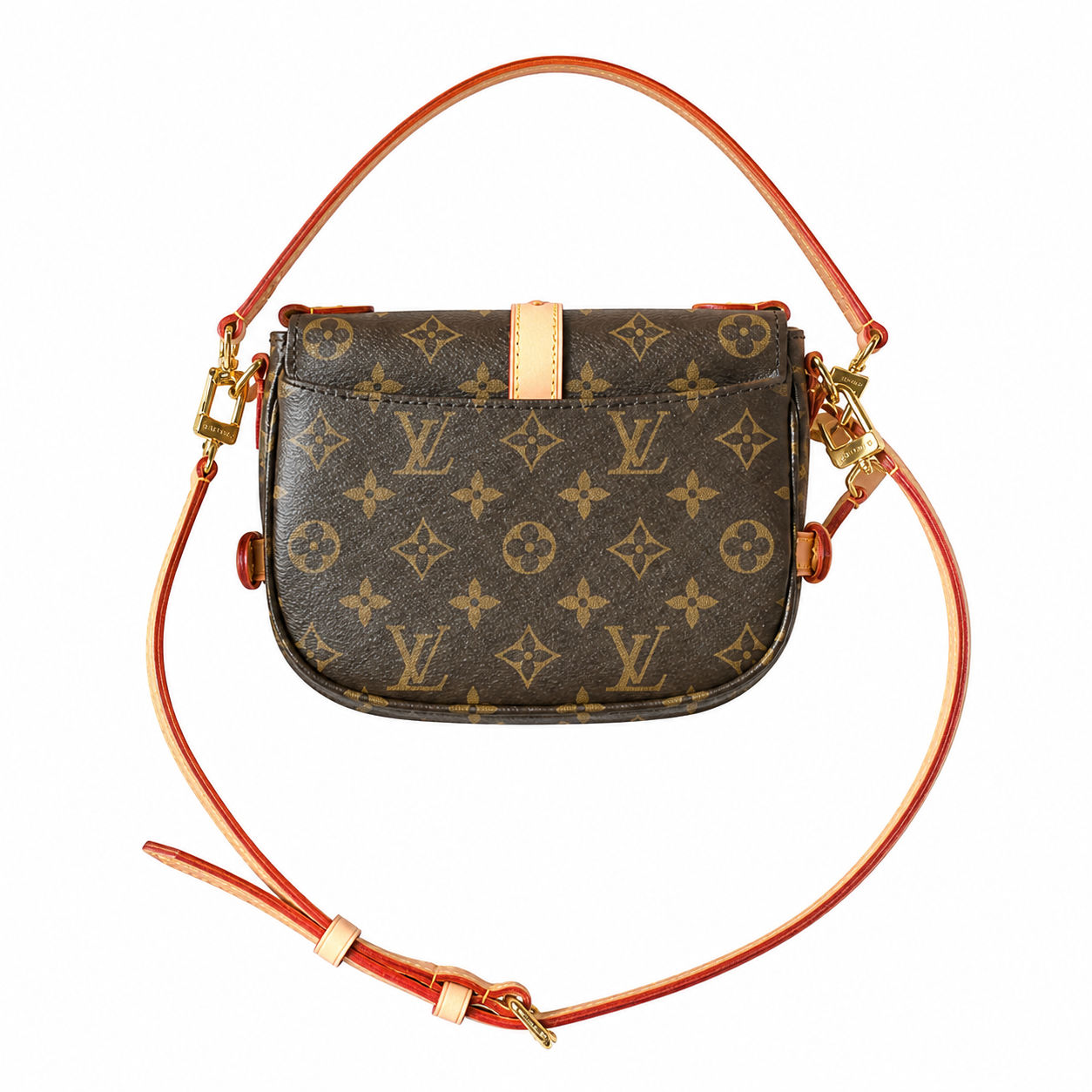Louis Vuitton Tambourin BB Crossbody Bag — Monogram Canvas & Vachetta