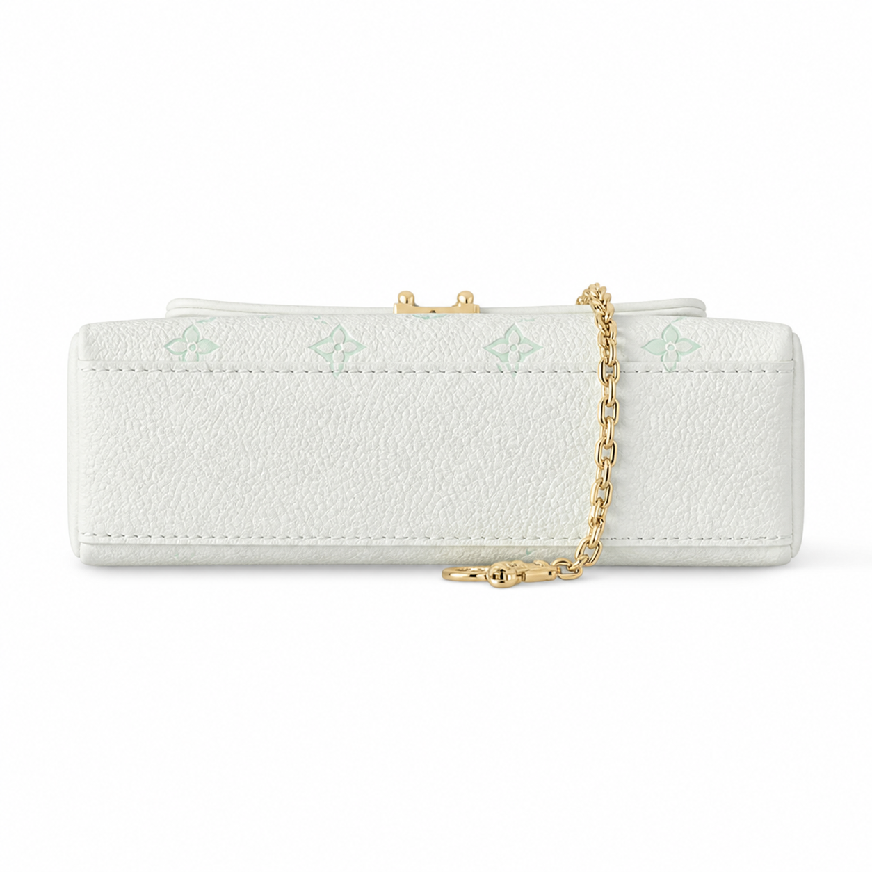 Louis Vuitton Madeleine BB — Monogram Empreinte Leather in Crème with Gold LV Lock