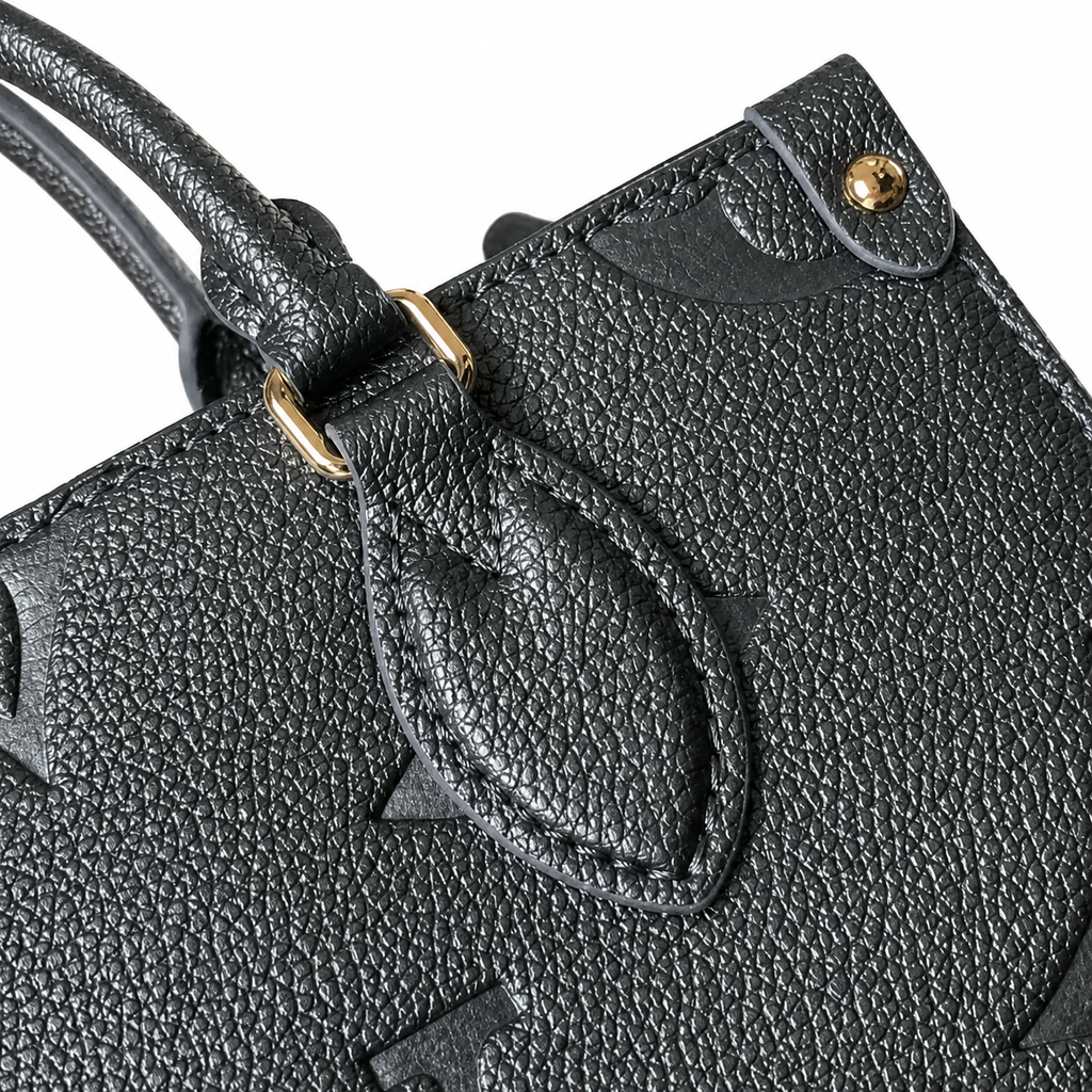 Louis Vuitton Pochette Métis East West — Argent Metallic Giant Empreinte & Wrist Strap