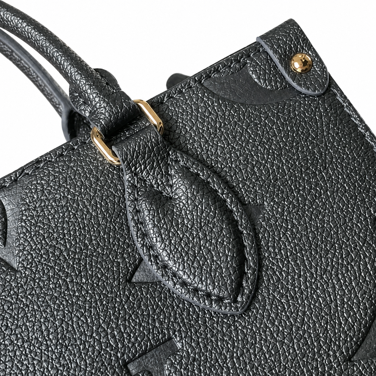 Louis Vuitton Pochette Métis East West — Argent Metallic Giant Empreinte & Wrist Strap