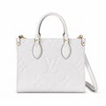 LV Monogram Crossbody Bag — Structured Slim