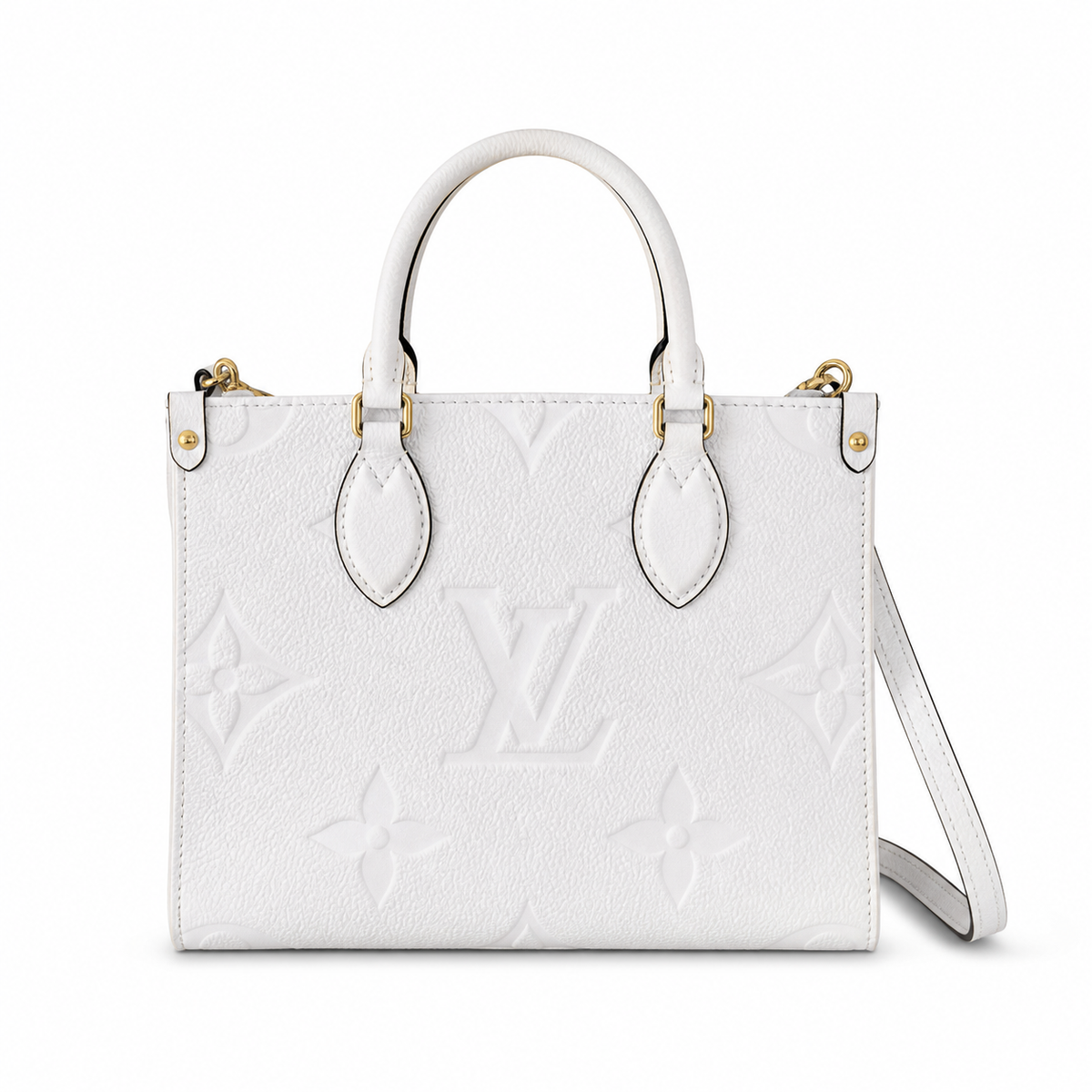 LV Monogram Crossbody Bag — Structured Slim