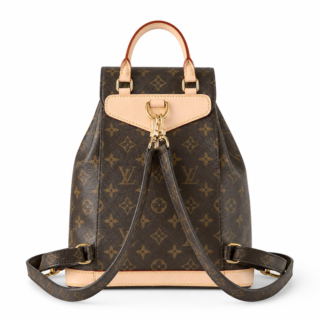 Louis Vuitton Sac à Dos Bosphore Backpack — Monogram Canvas with Vachetta Leather Trim