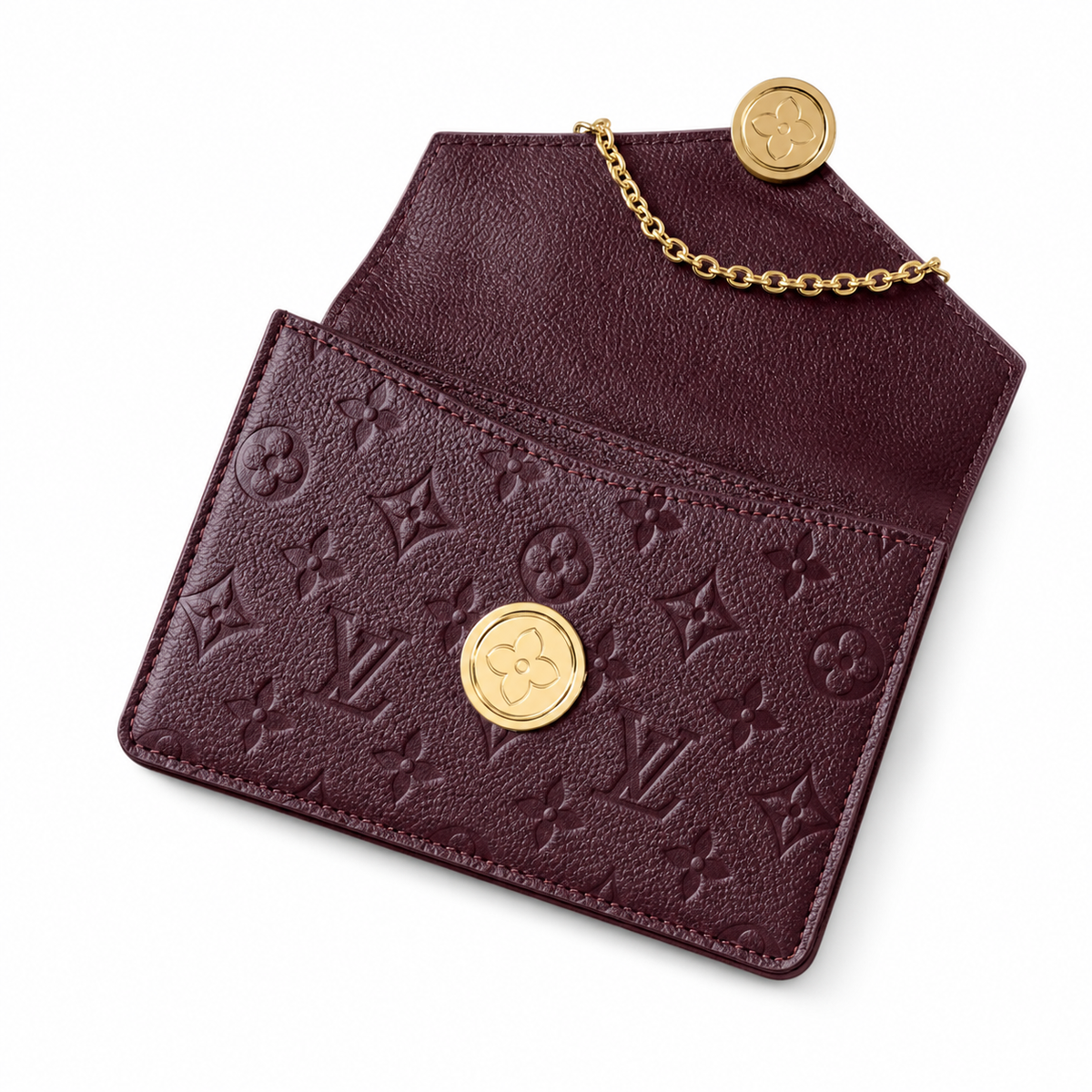 Louis Vuitton Monogram Heritage Flat Crossbody Bag