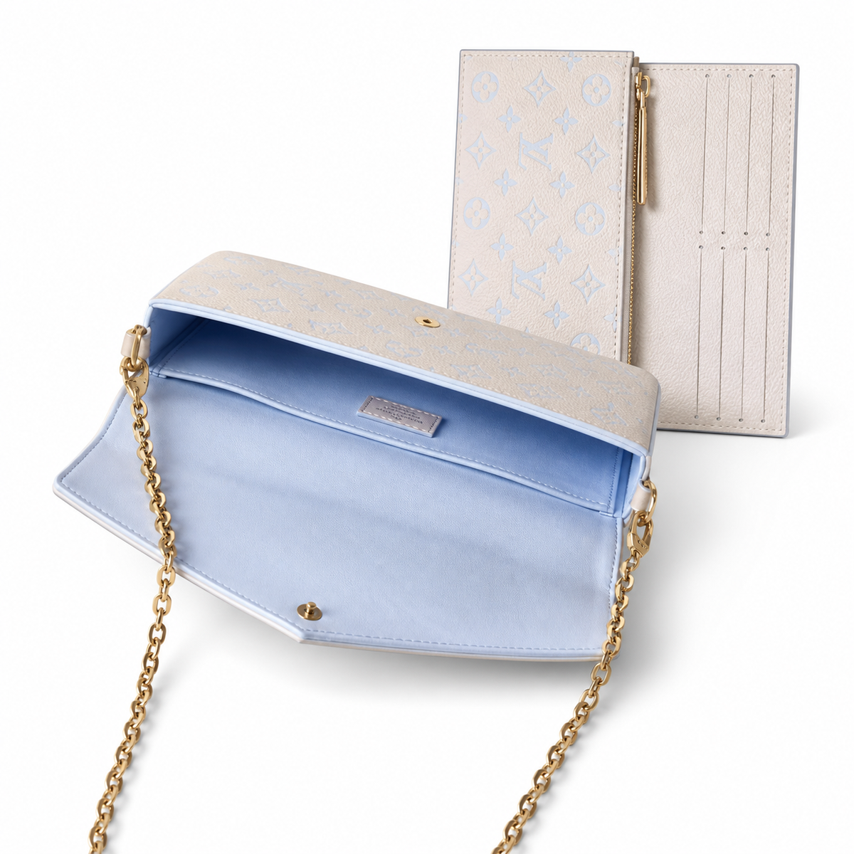 Louis Vuitton Monogram Slim Long Wallet