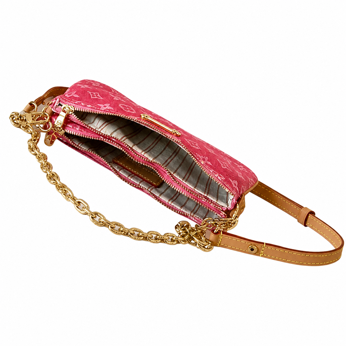 Louis Vuitton Monogram Heritage Crescent Bag