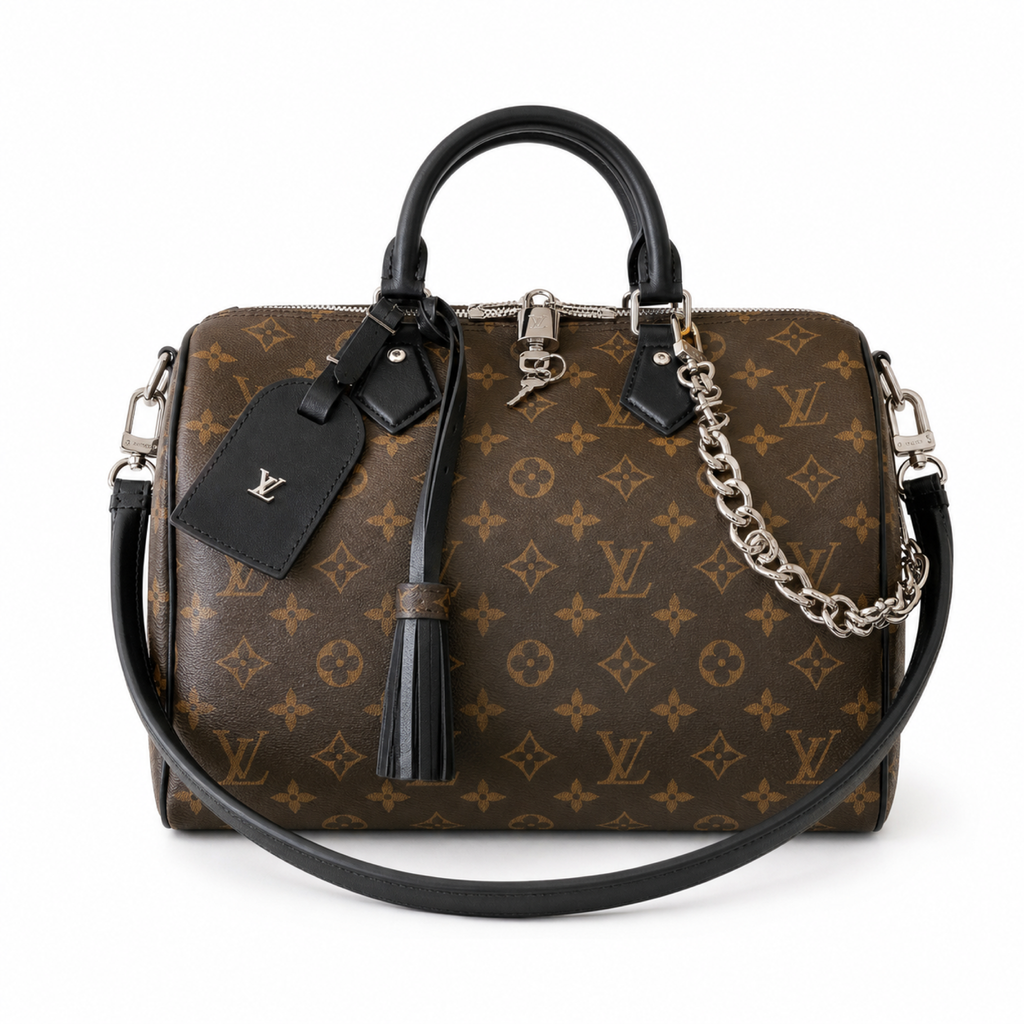 Louis Vuitton Monogram Speedy Bandoulière 25