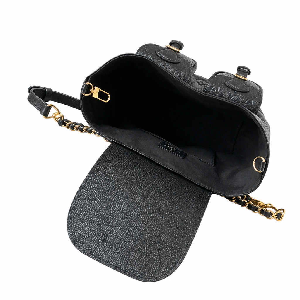 Louis Vuitton Monogram Classique Structured Top Handle Bag