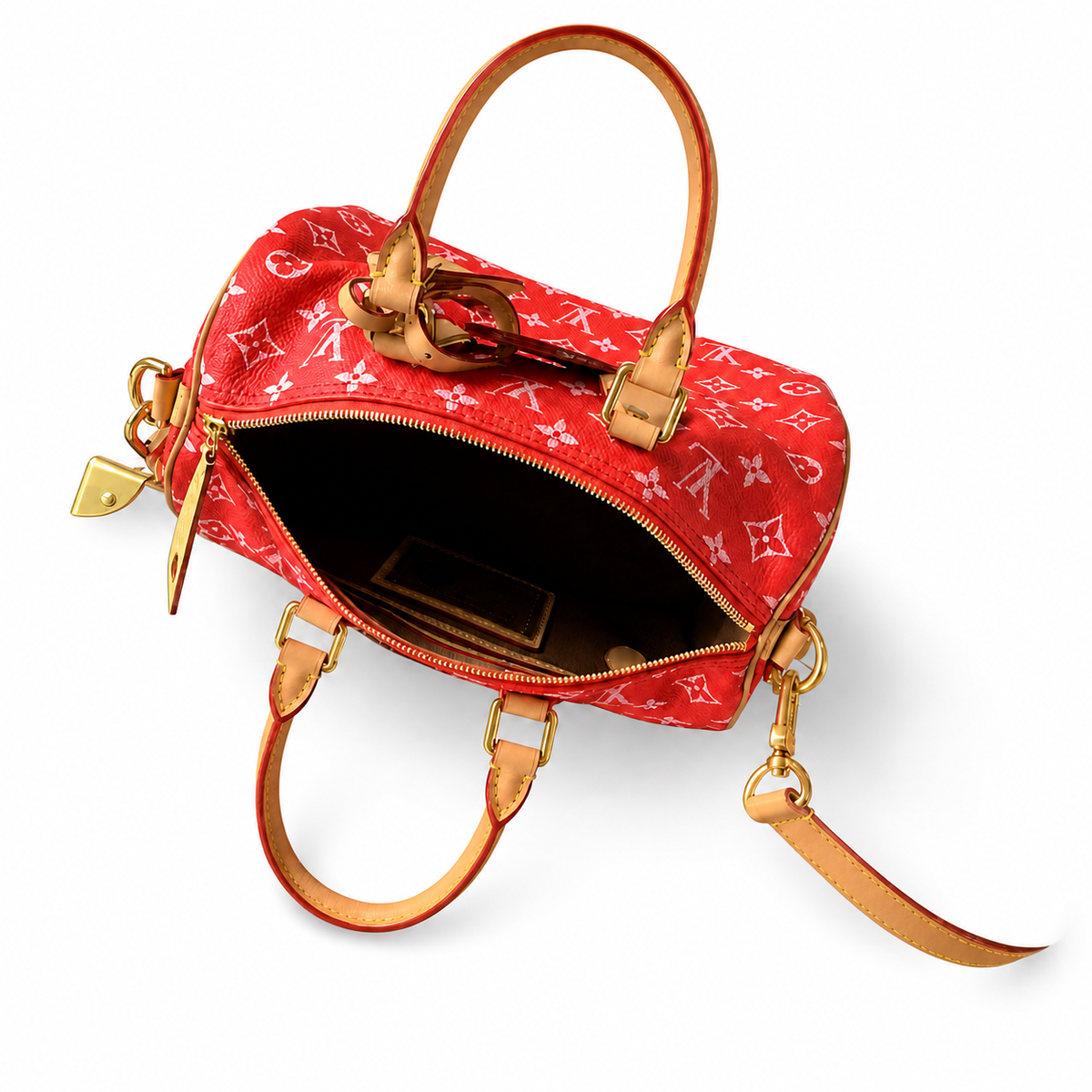 Louis Vuitton Monogram Tall Crossbody Bag — Heritage Edition