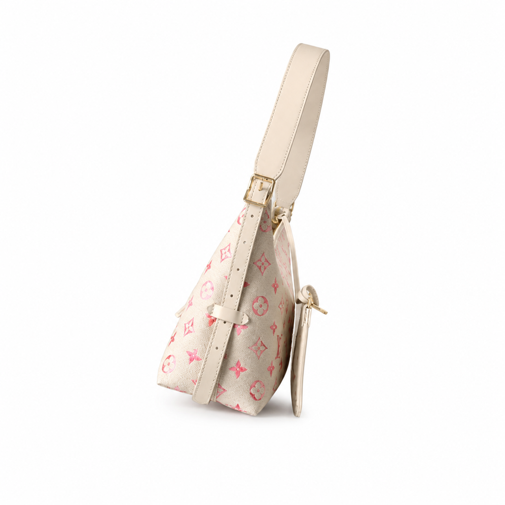 Louis Vuitton Monogram Structured Shoulder Bag in Heritage Canvas