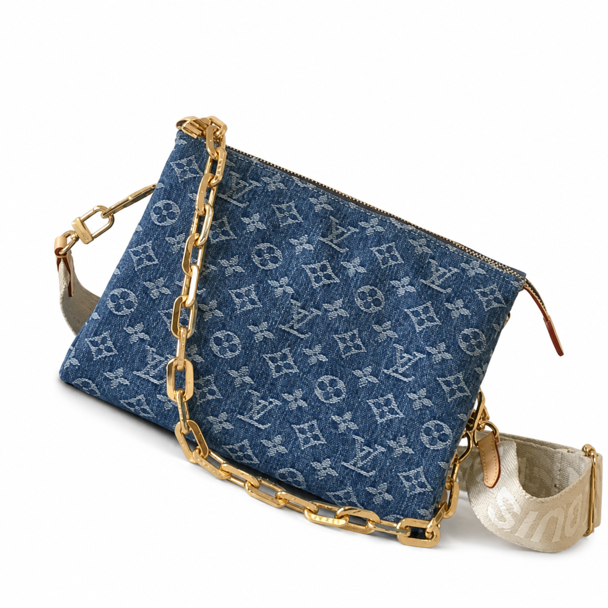 Louis Vuitton Monogram Chain Flap Crossbody Bag