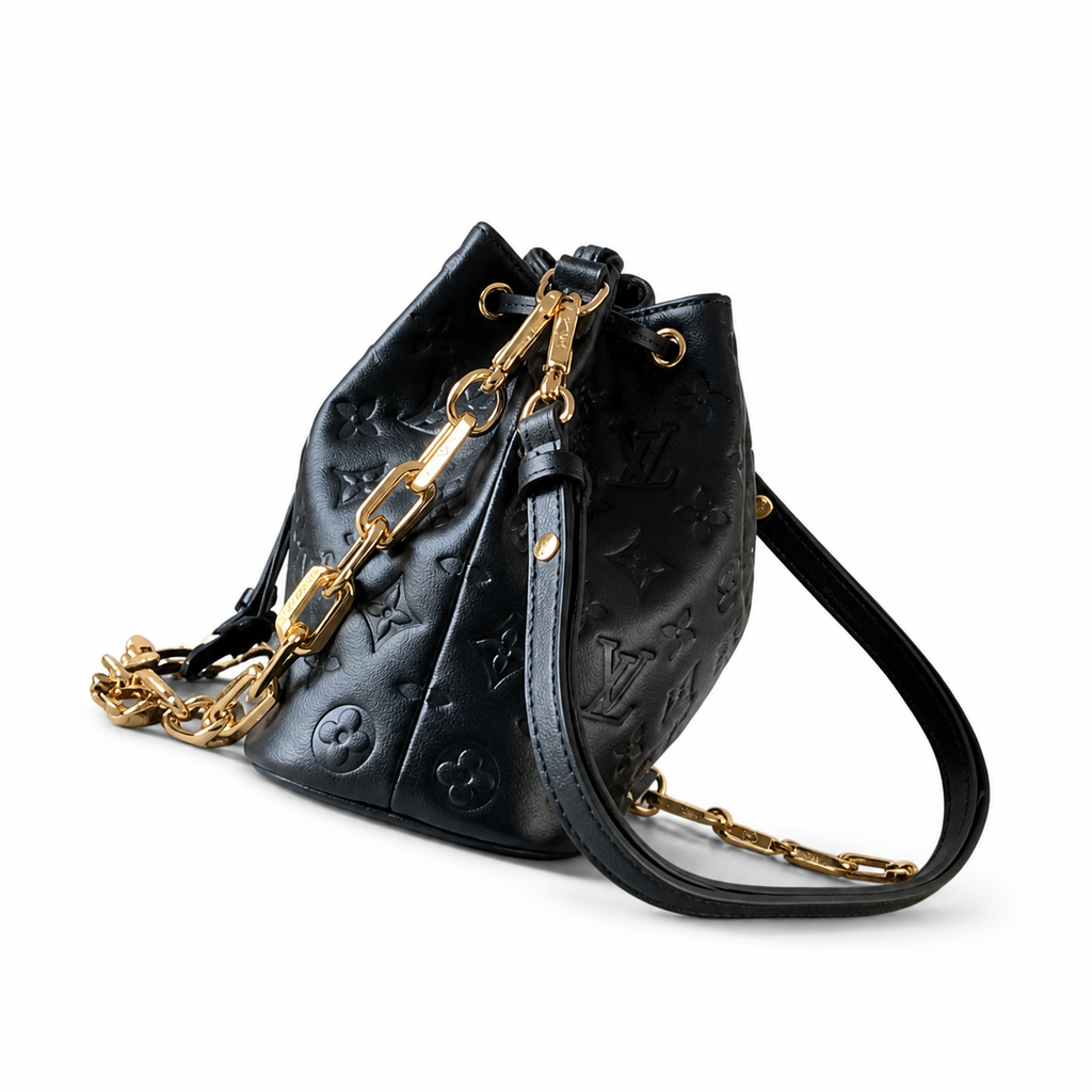 Louis Vuitton Monogram Mini Square Bucket Bag