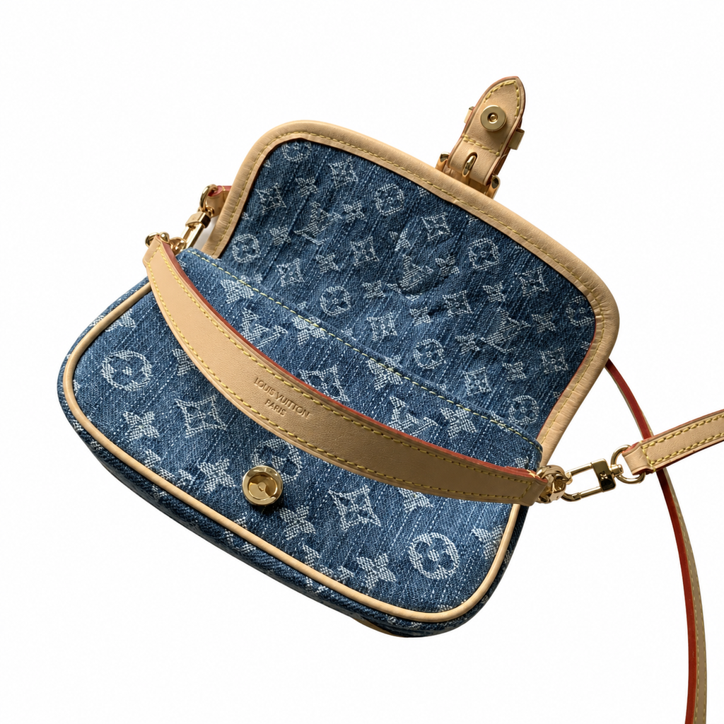 Louis Vuitton Monogram Slim Flap Crossbody Bag