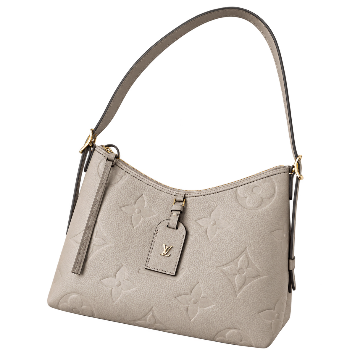 Louis Vuitton Carry It — Giant Monogram Empreinte Leather in Tourterelle