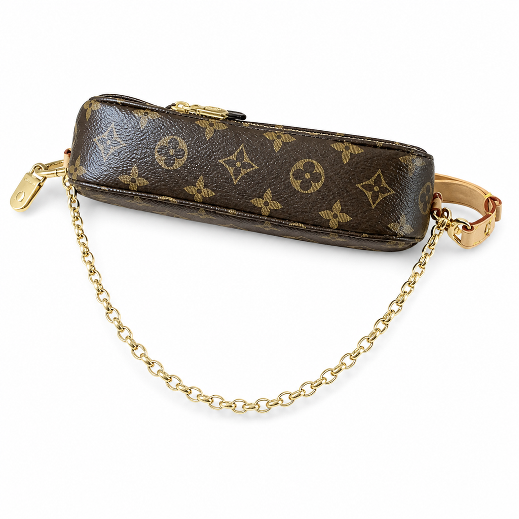 Louis Vuitton Monogram Feather-Slim Vertical Crossbody