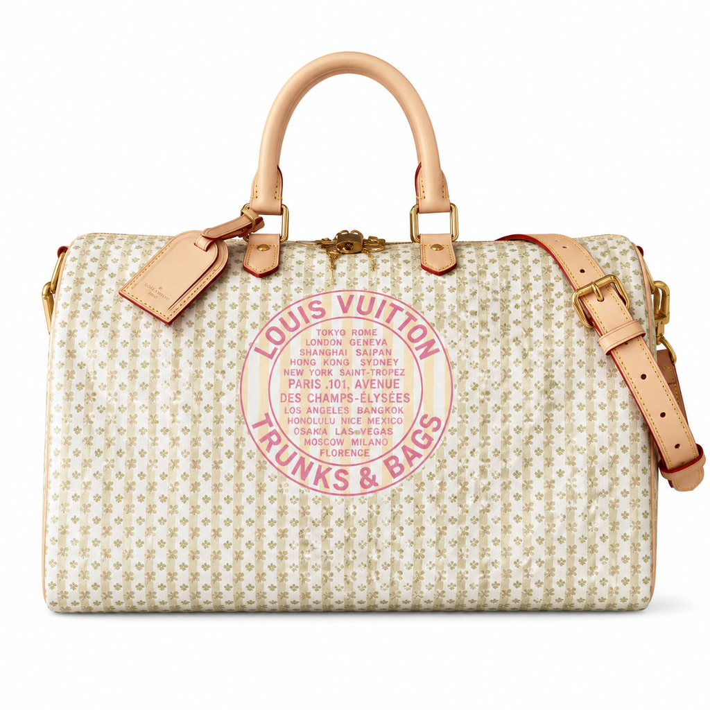 Louis Vuitton Keepall Bandoulière 45 — Monogram Confidential with Vachetta Trim