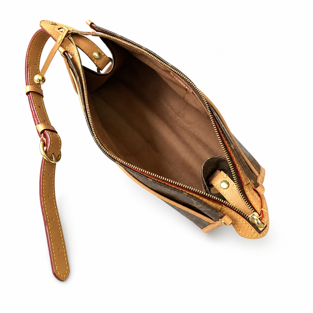 Louis Vuitton Popincourt Long — Monogram Canvas with Vachetta Leather Trim