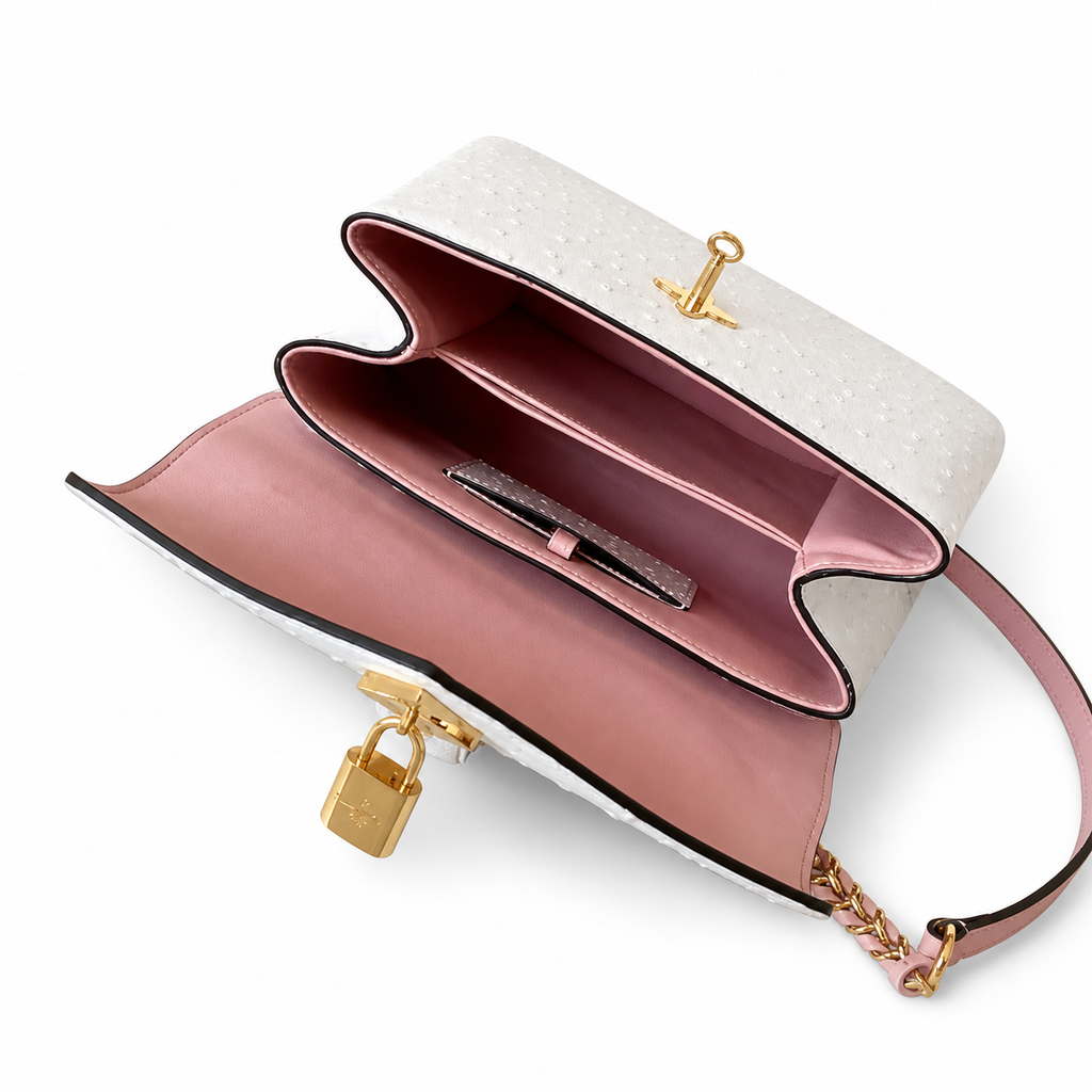 Louis Vuitton Monogram Signature Lock Flap Bag