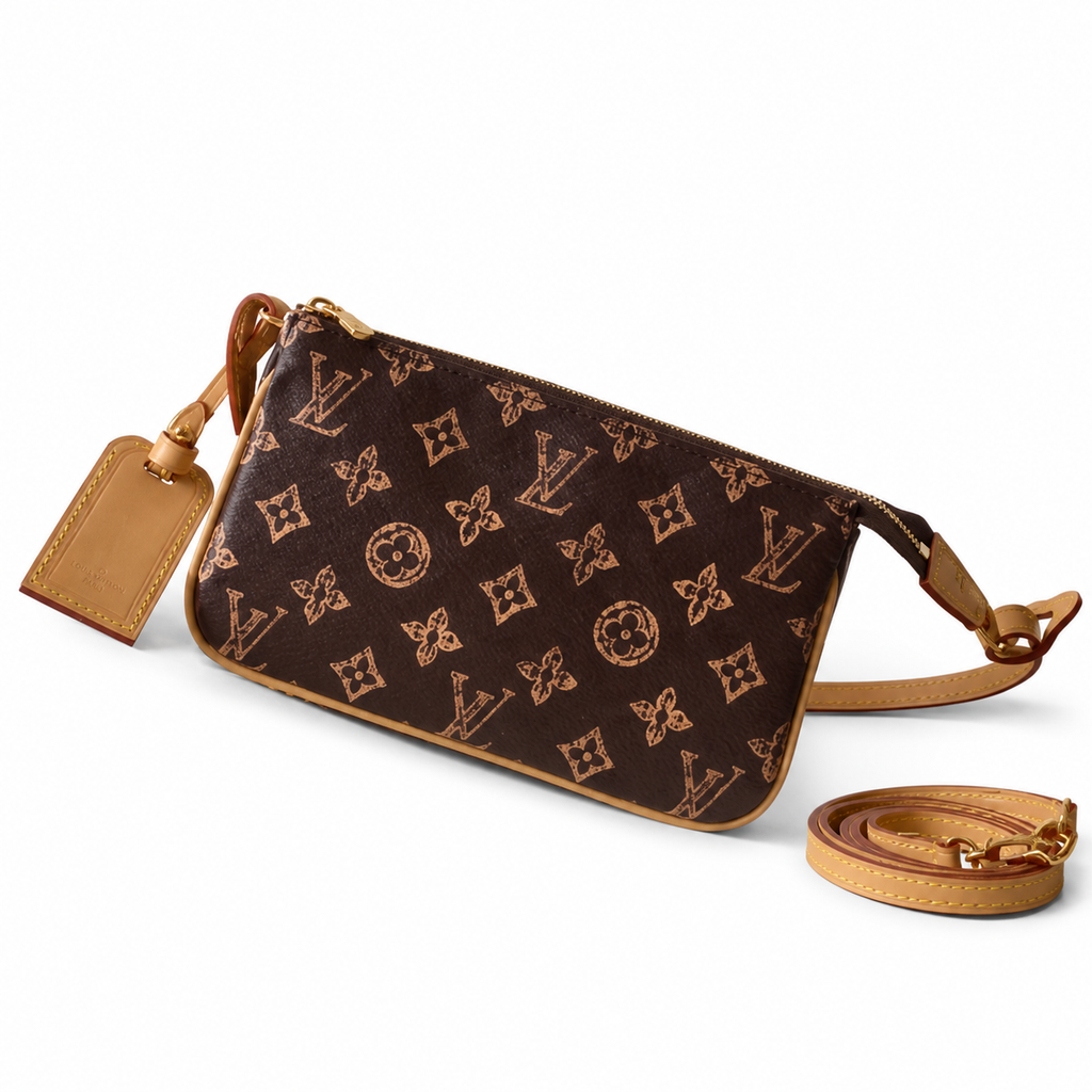 Louis Vuitton Monogram Flat Clutch Wallet