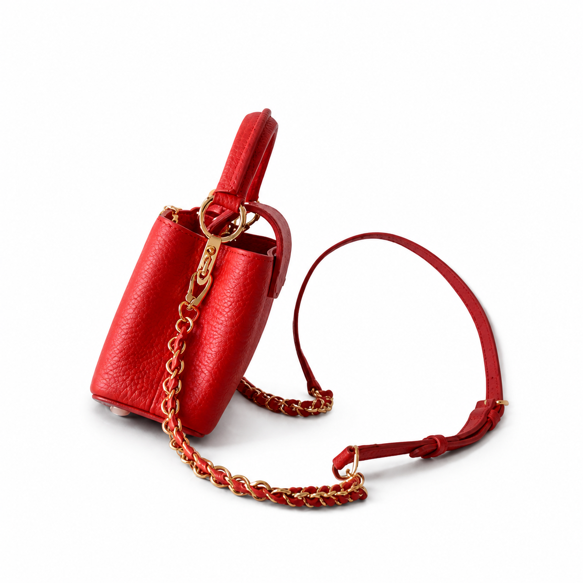 Louis Vuitton Monogram Heritage Baguette Crossbody Bag